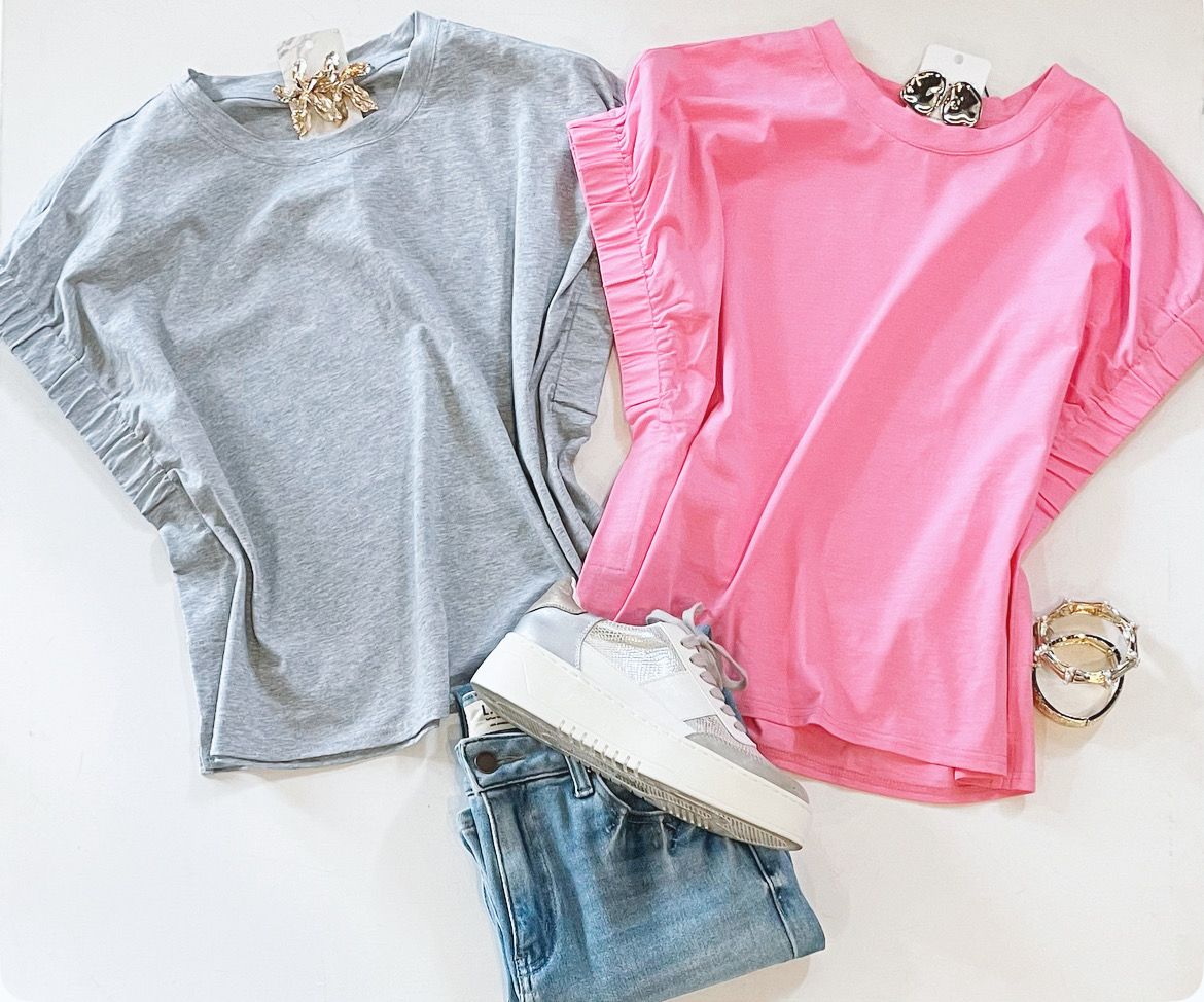 Essential Elevated Tee (Heather)