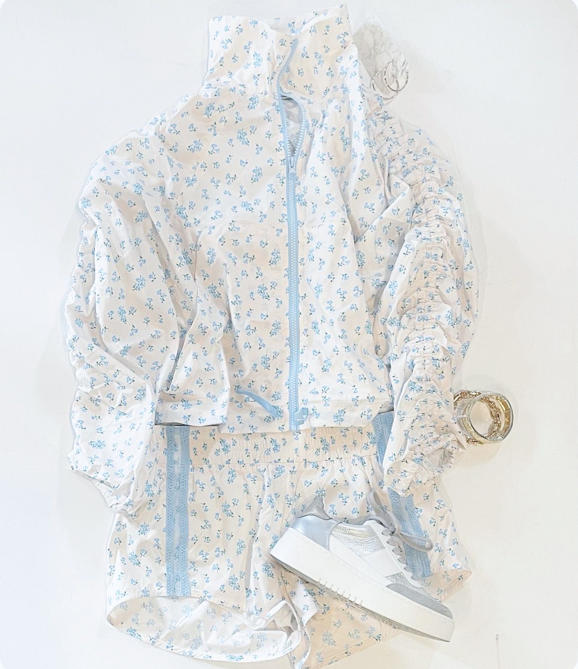 In Bloom Windbreaker Set