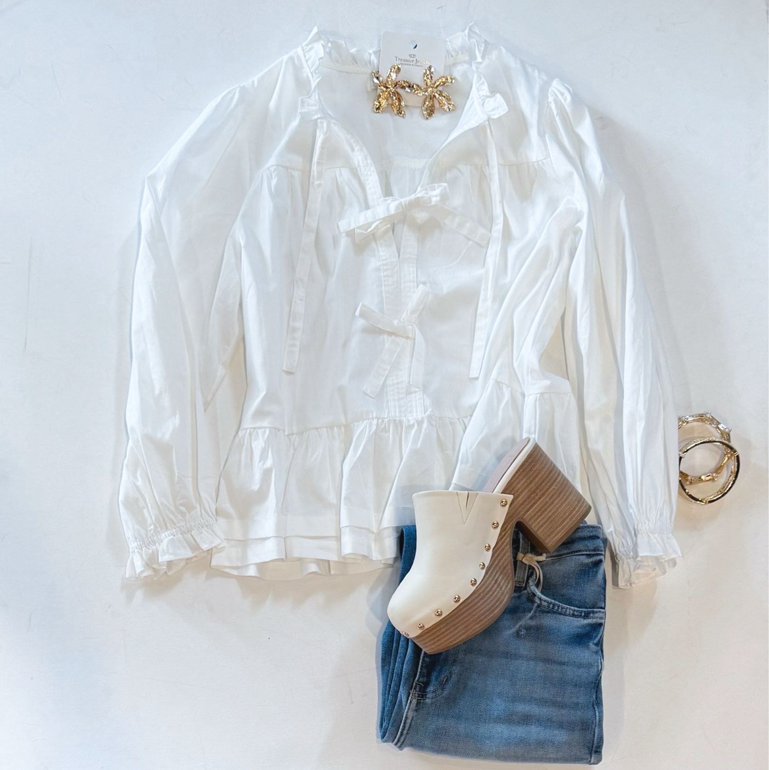 Spring Classic Bow Top