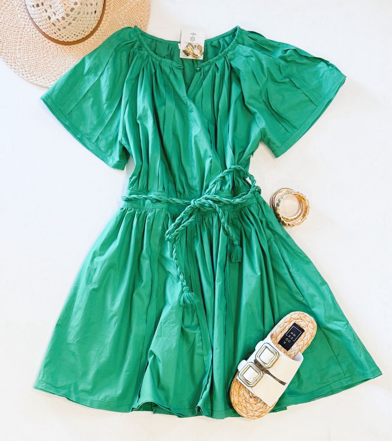 Palm Swing Dress