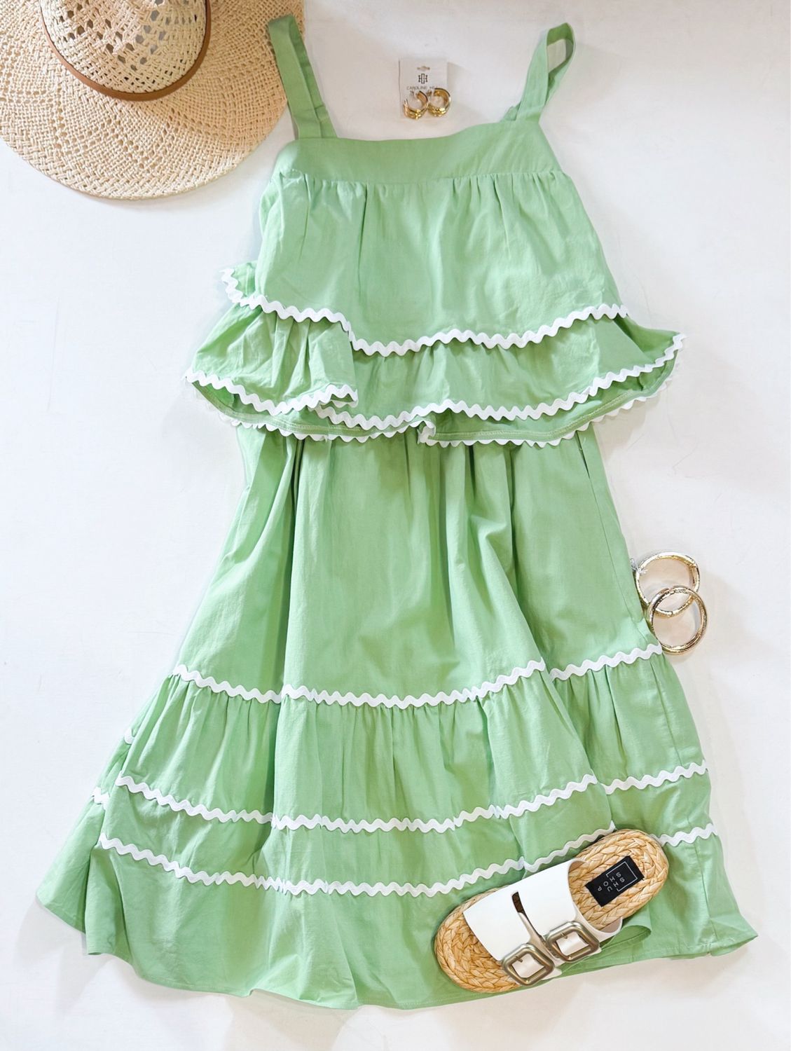 Apple Green Midi Set
