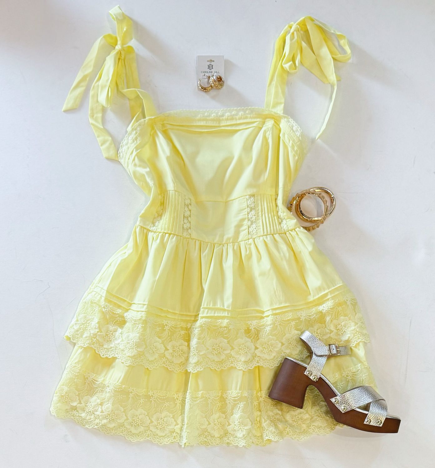 Sweet Sunshine Lace Dress