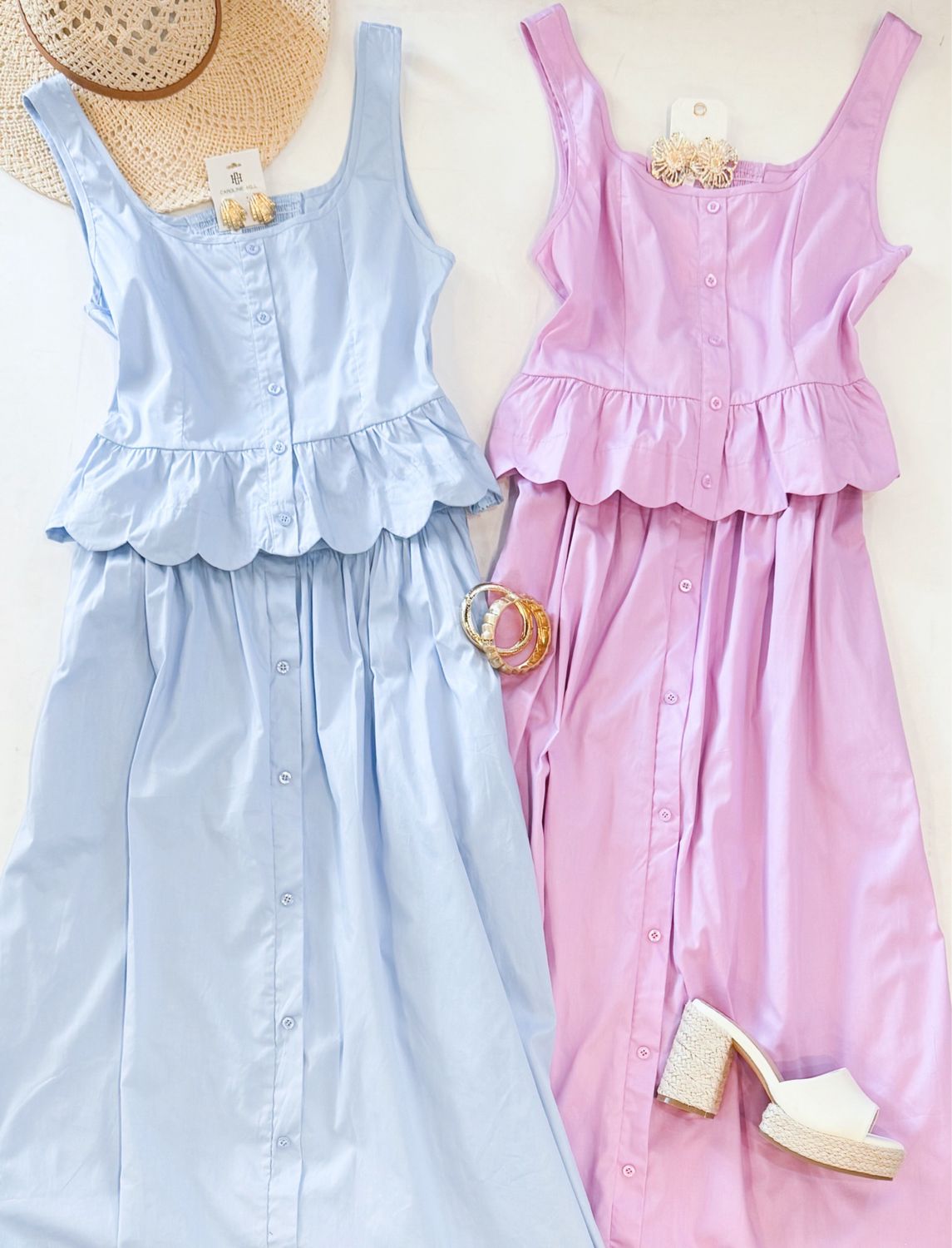 April Midi Set (Orchid)