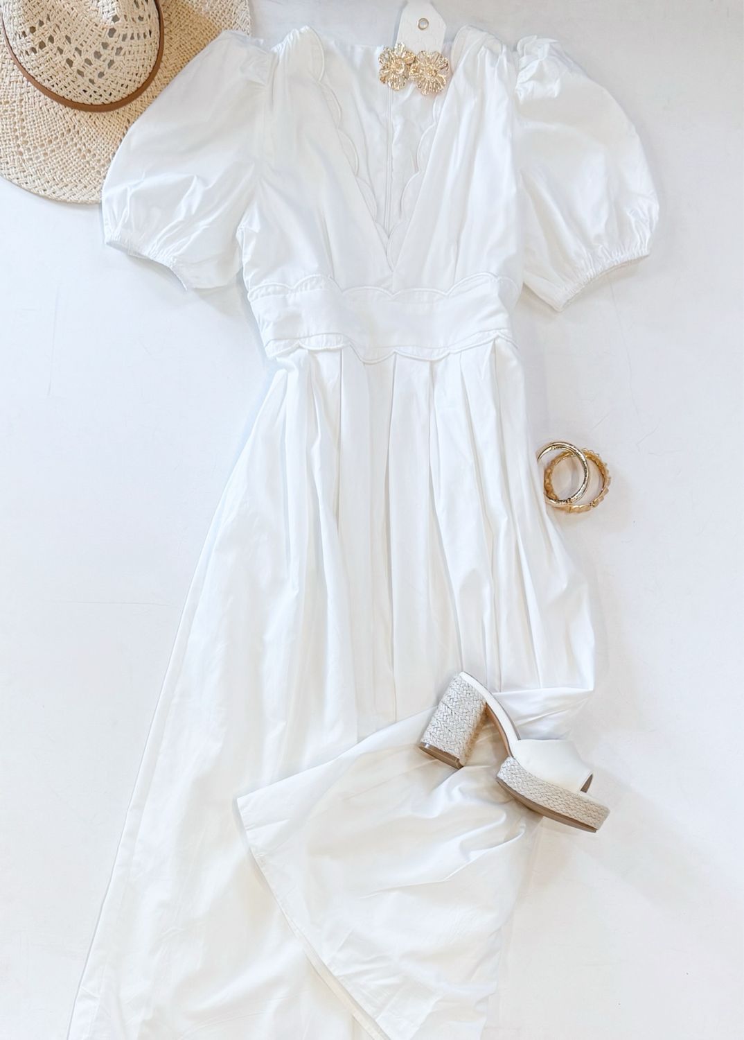 Cloud 9 Scallop Midi
