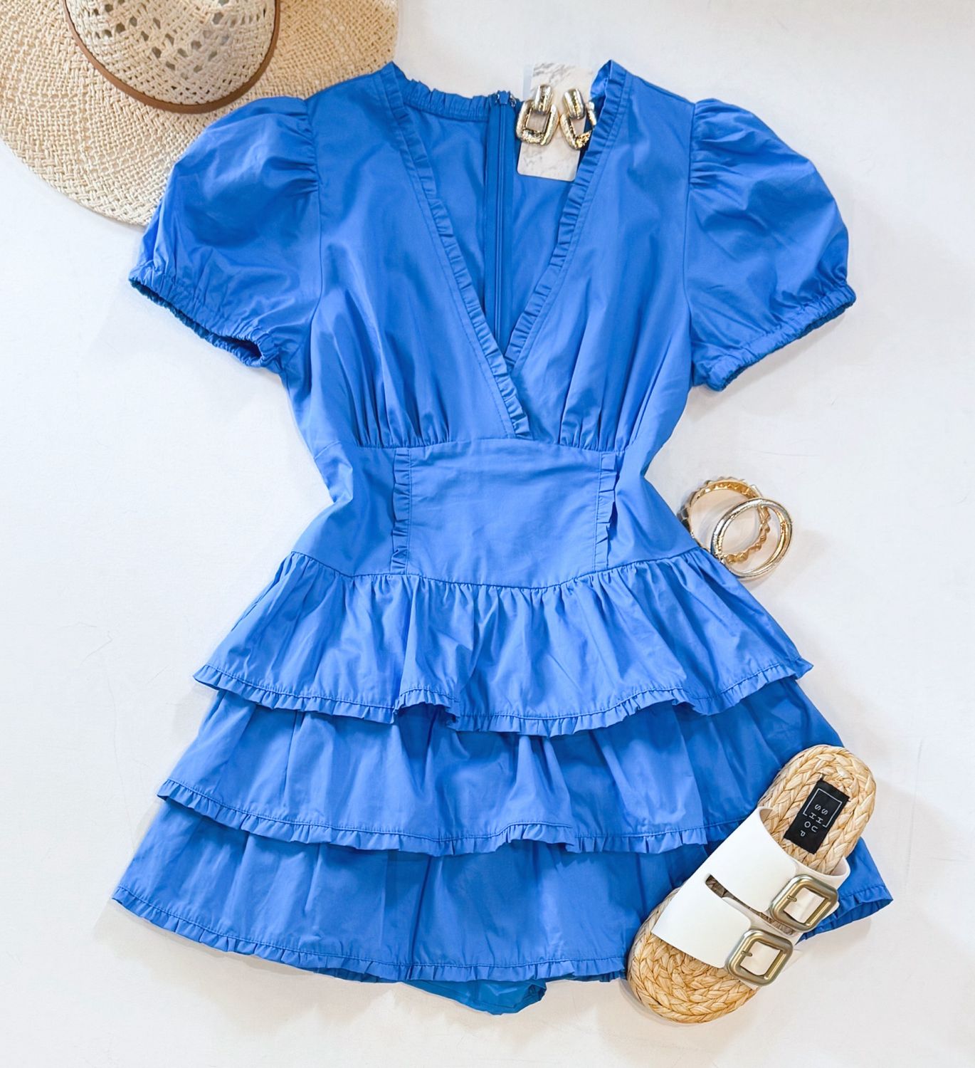 Royal Ruffle Skort Dress