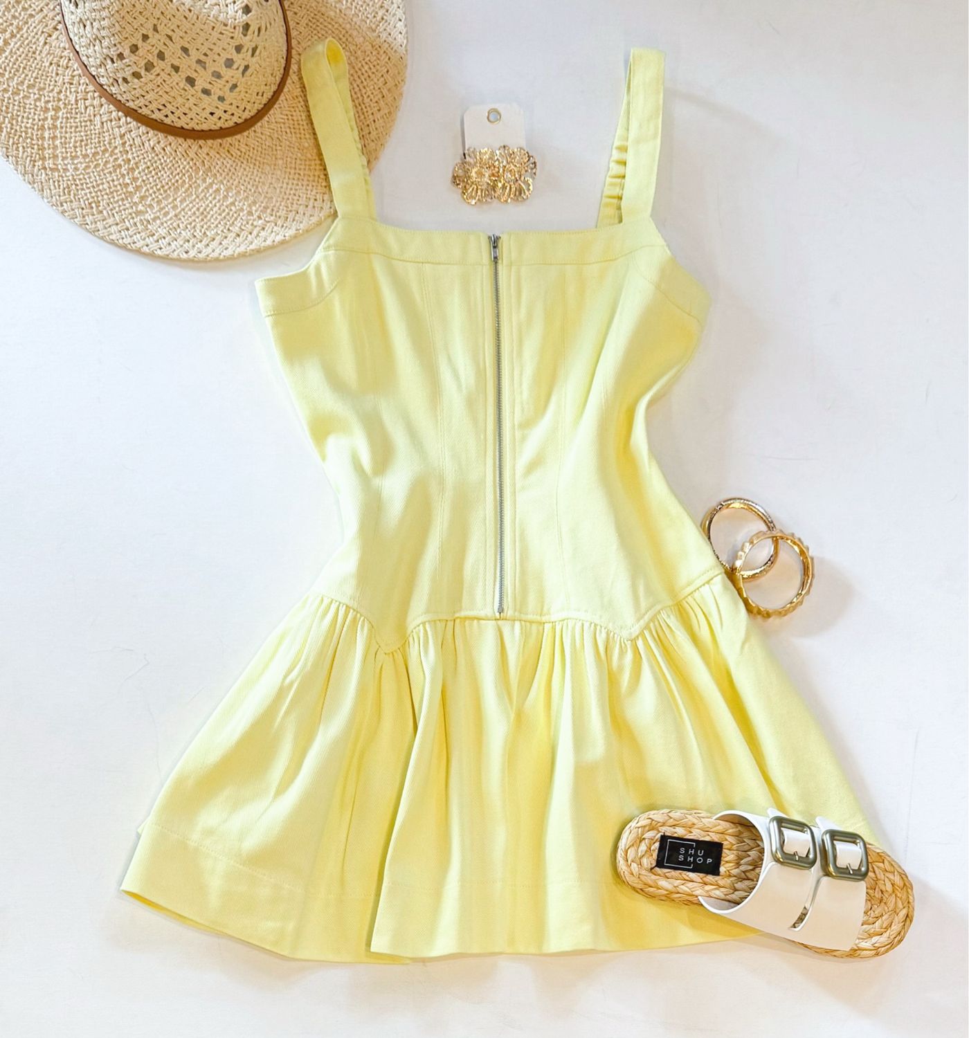 Fresh Squeezed Lemon Dress