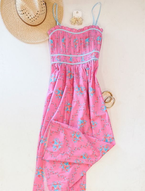 Azalea Garden Ankle Dress
