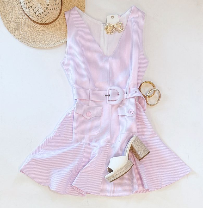 Seersucker Flirt Dress