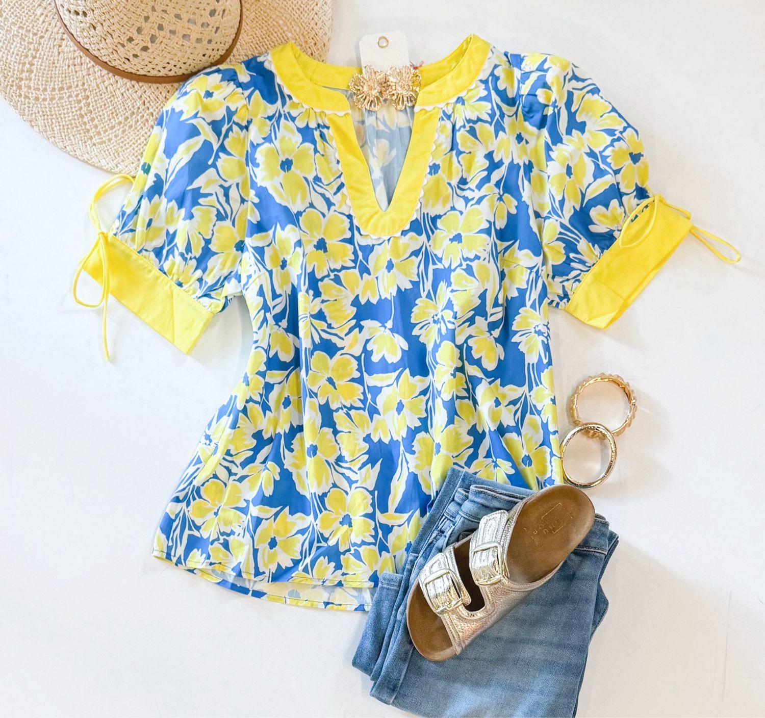 Happy Days Floral Top