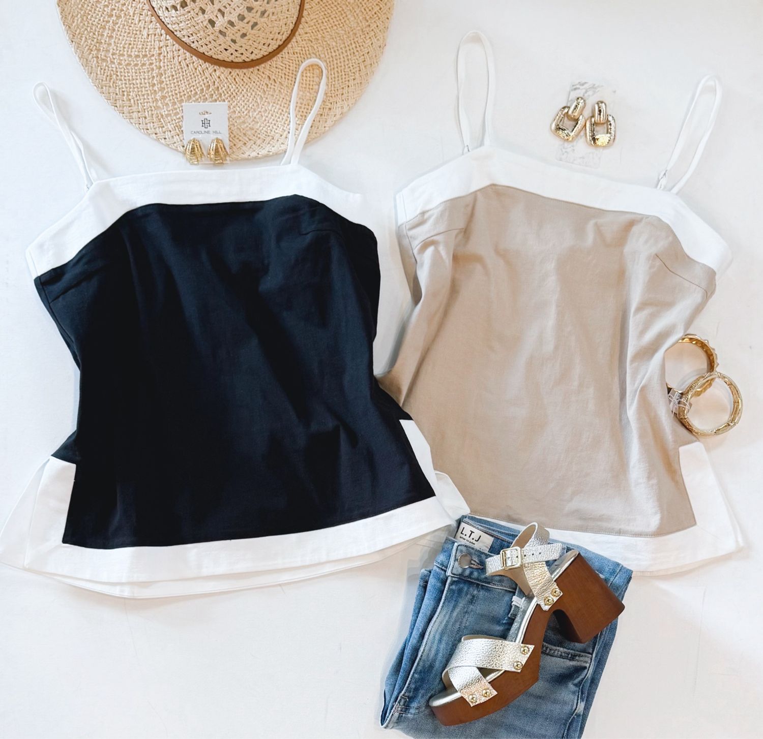 Seagrove Chic Tank (Natural)