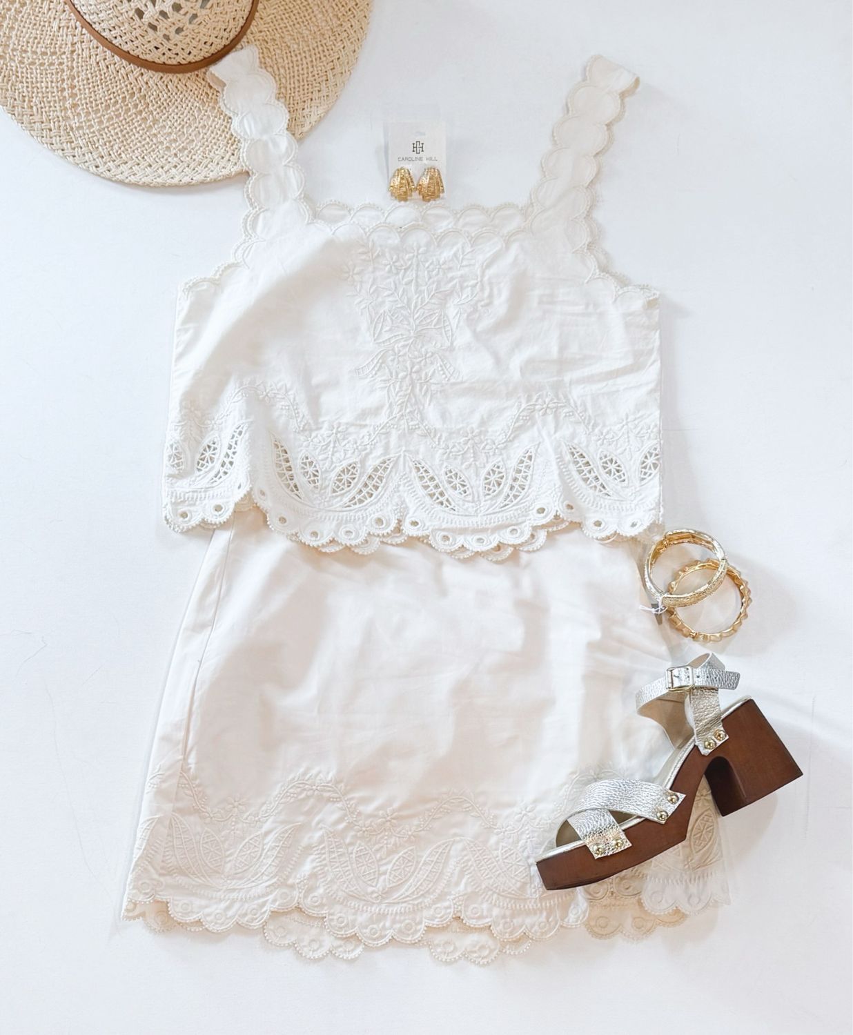 Barcelona Embroidered Set