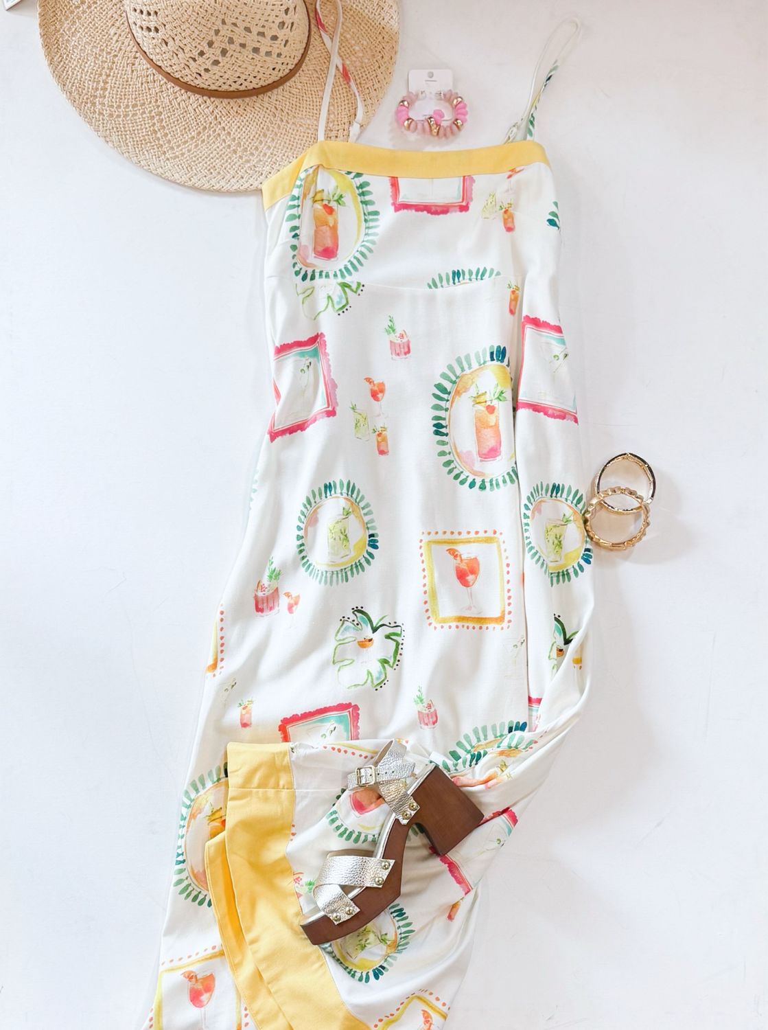 Happy Hour Summer Ankle Dress