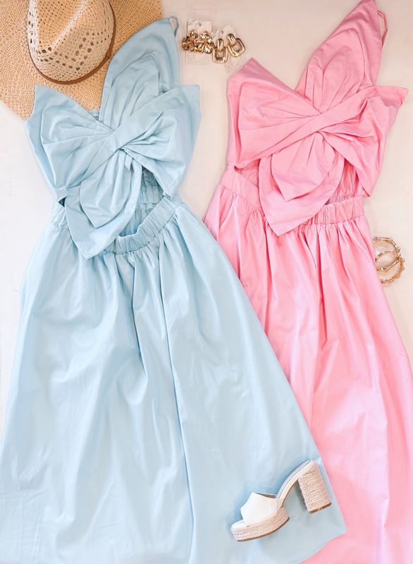 Bring The Drama Midi Dress (Bubblegum)
