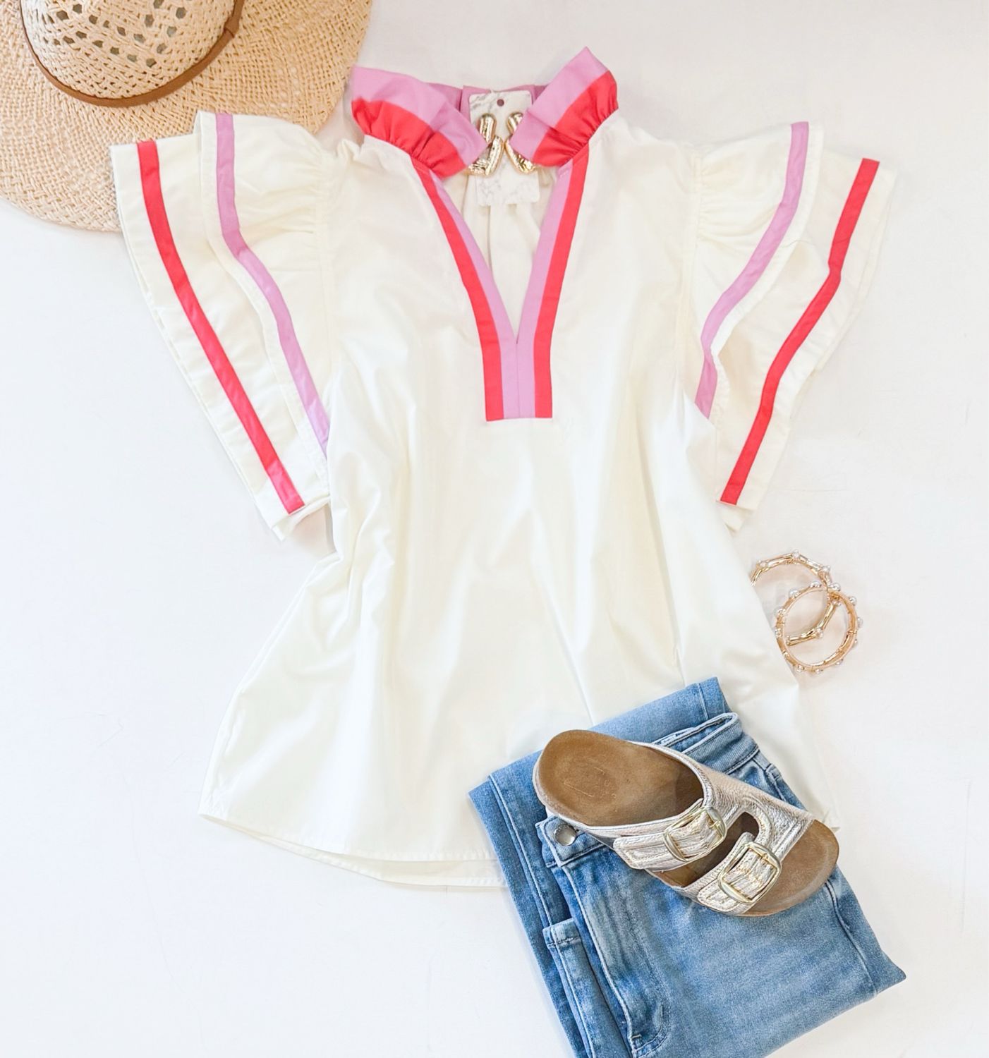 Summer Lovin’ Ruffle Top