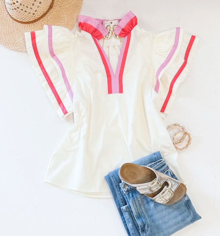 Summer Lovin’ Ruffle Top