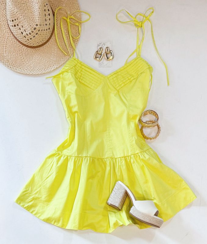Citron Vacay Dress
