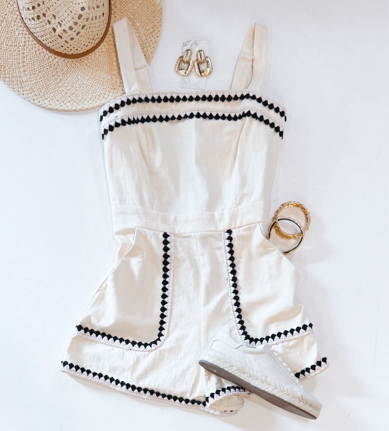 Island Hopper Stitched Romper