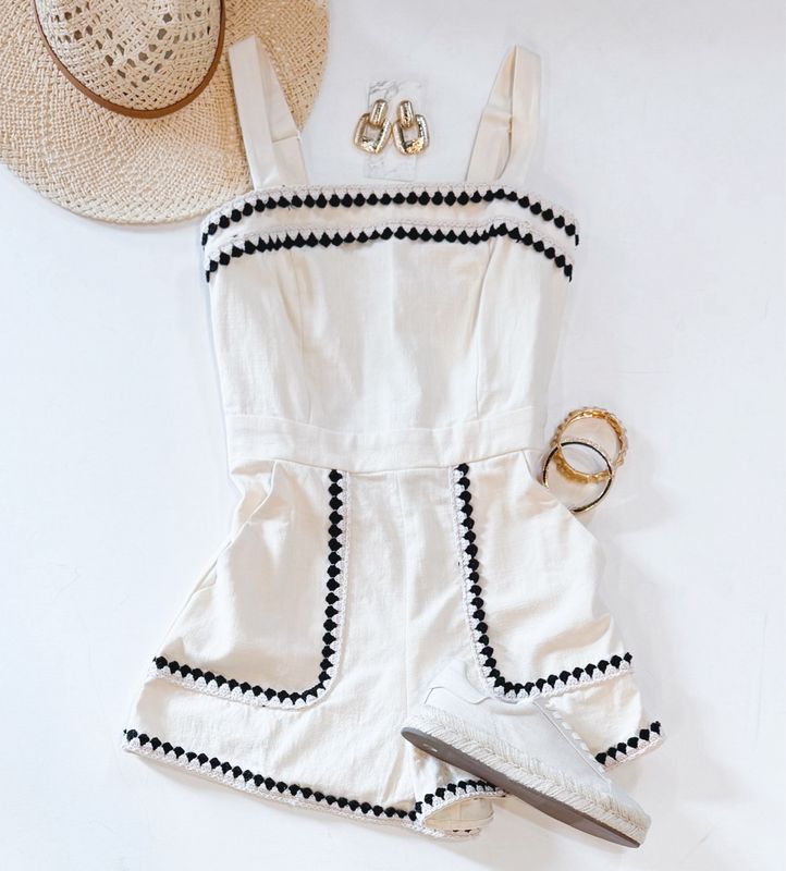 Island Hopper Stitched Romper