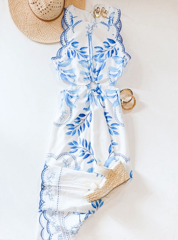 Fine China Cutout Dress
