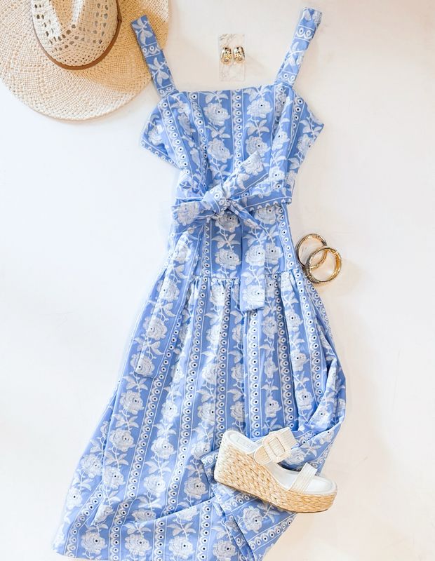 Blue Belle Midi