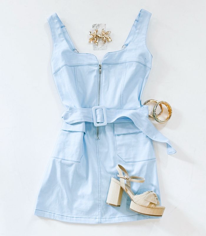 Flirt Belted Dress
