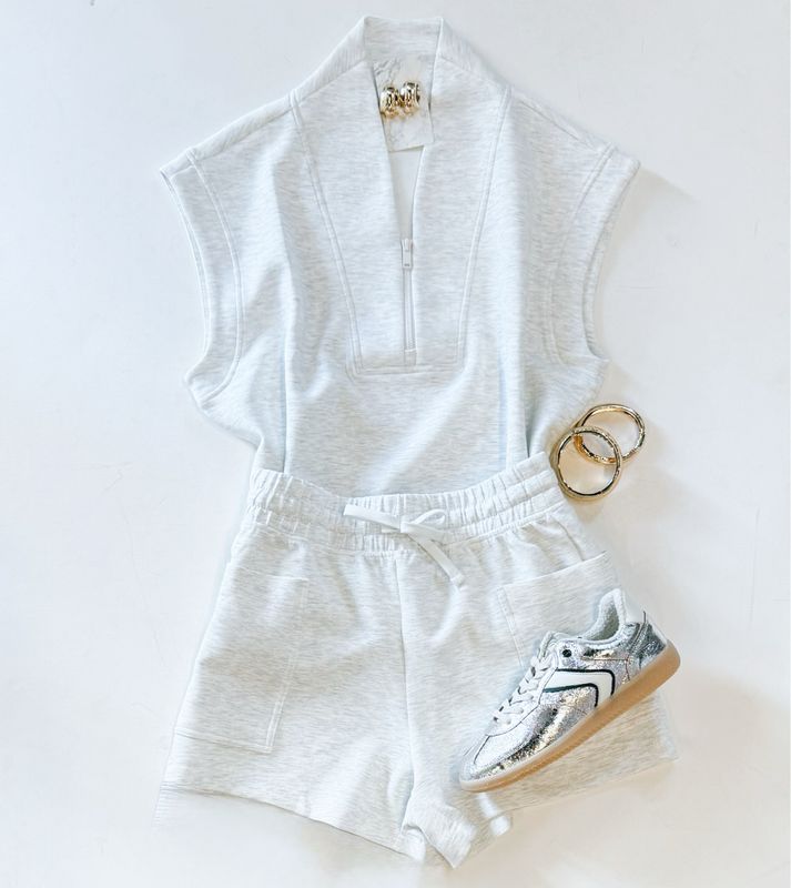 Carpool Heather Short Set