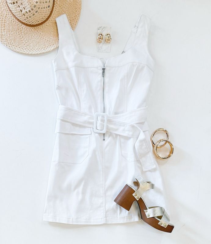 Flirt Belted Dress