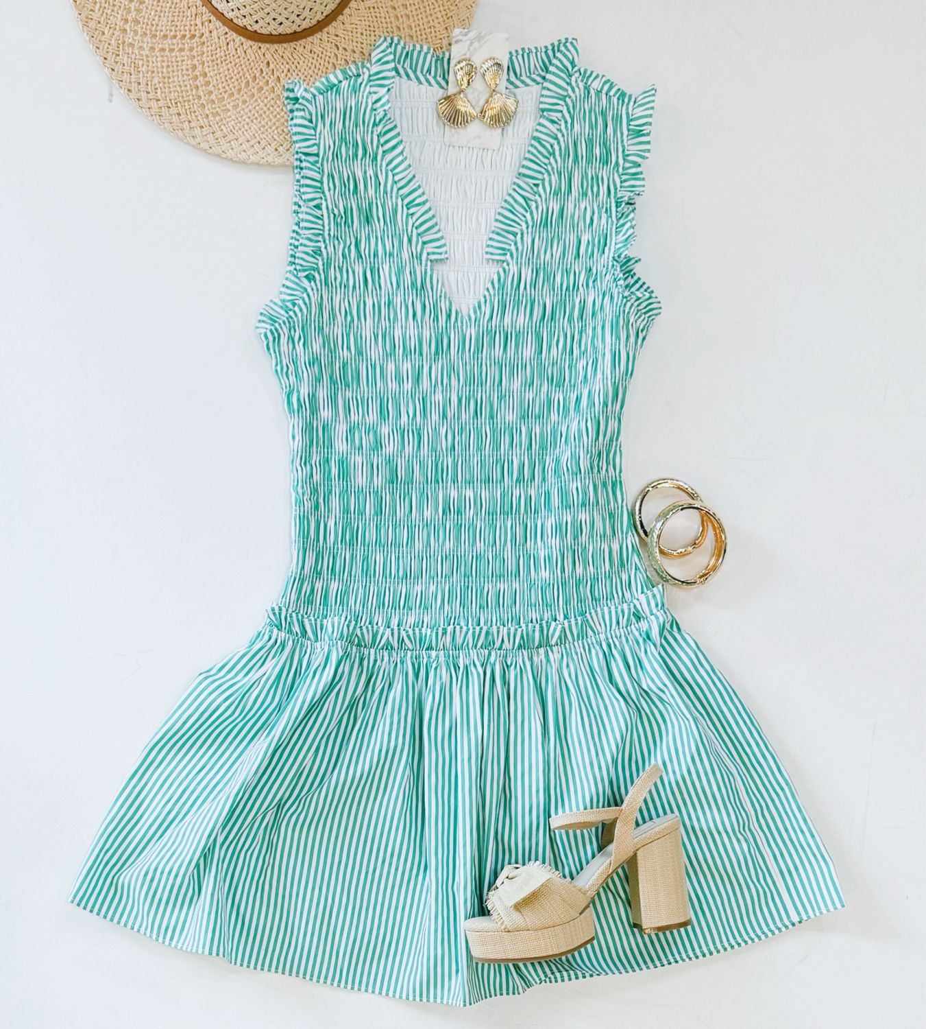 Prep School Seersucker Dress