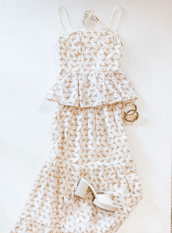 Mykonos Skirt Set