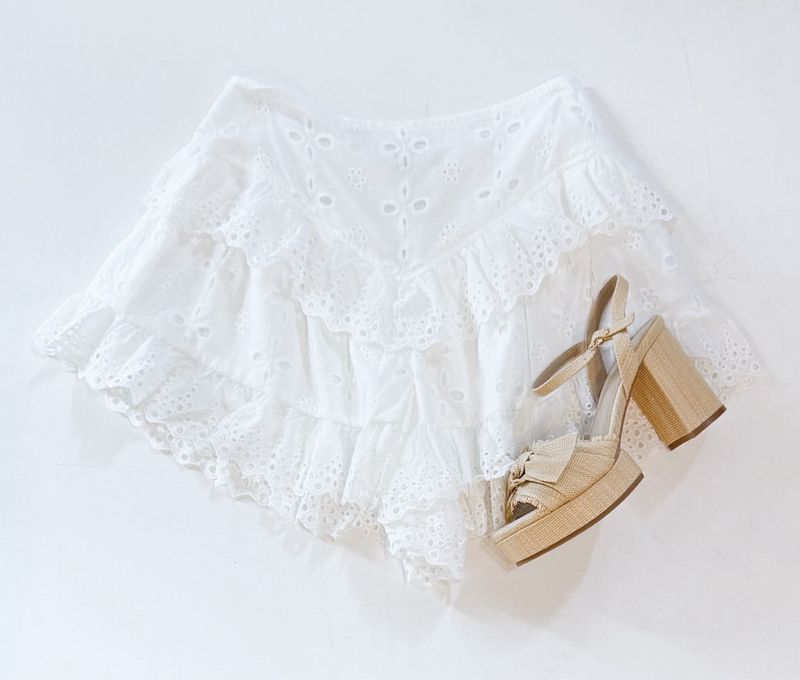 Bianca Eyelet Short