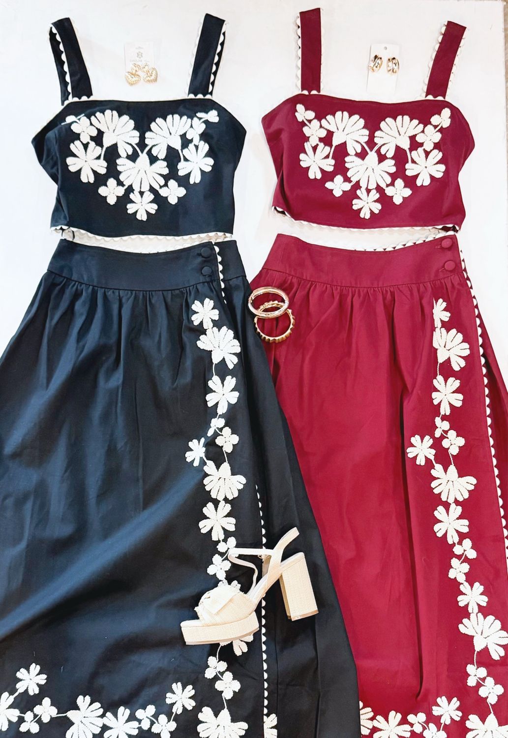 Naomi Midi Set (Wine)