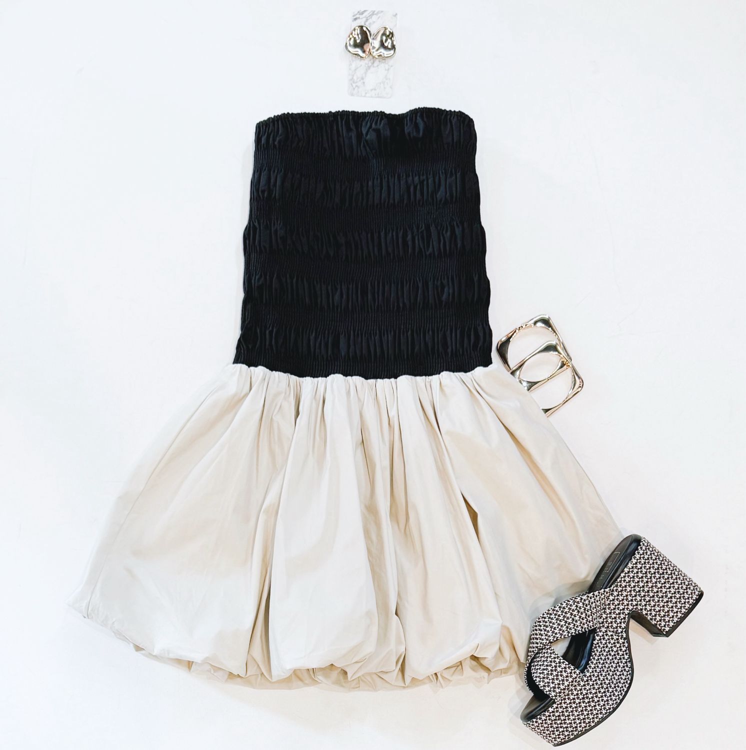 Poppy Smocked Bubble Dress