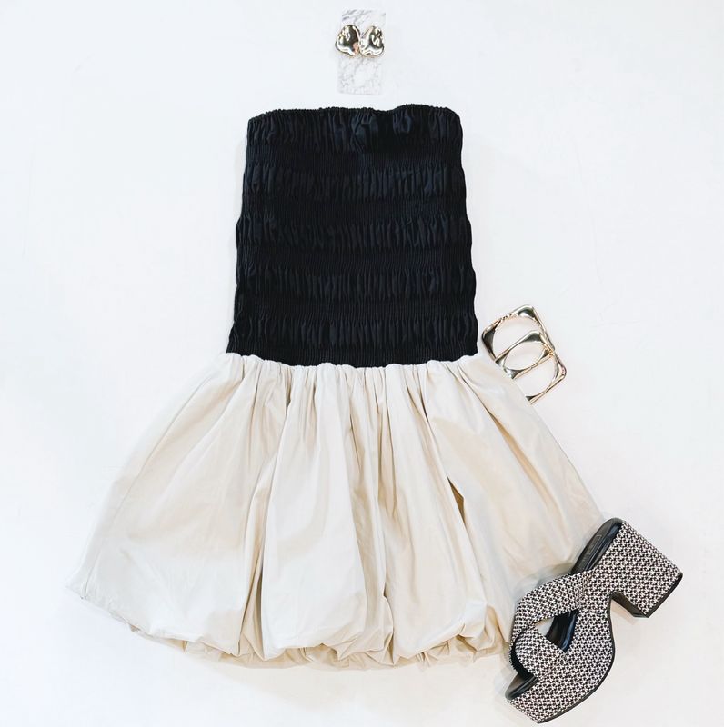 Poppy Smocked Bubble Dress