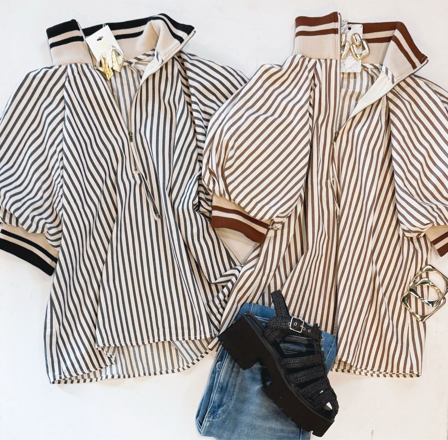 New Rules Zip Top (Chestnut)