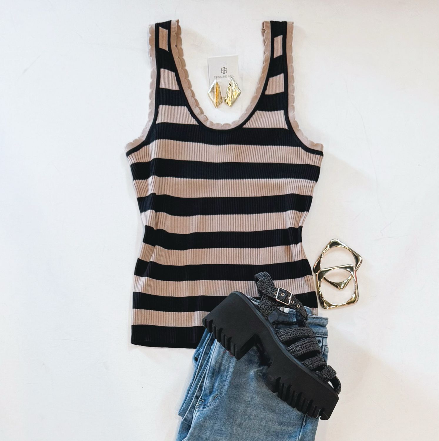 Fall Neutrals Ribbed Knit