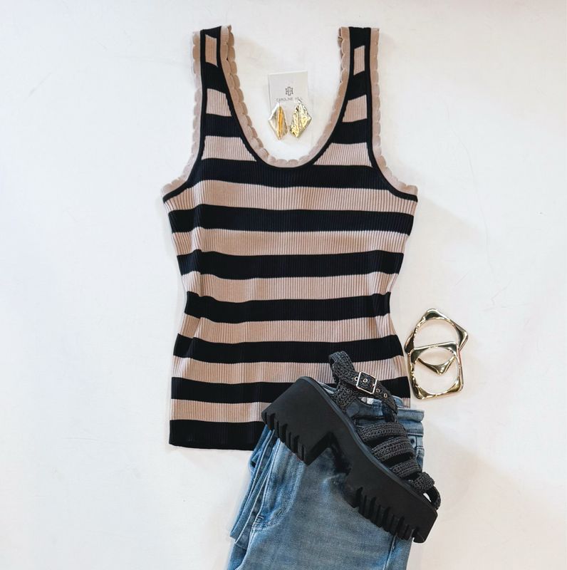 Fall Neutrals Ribbed Knit