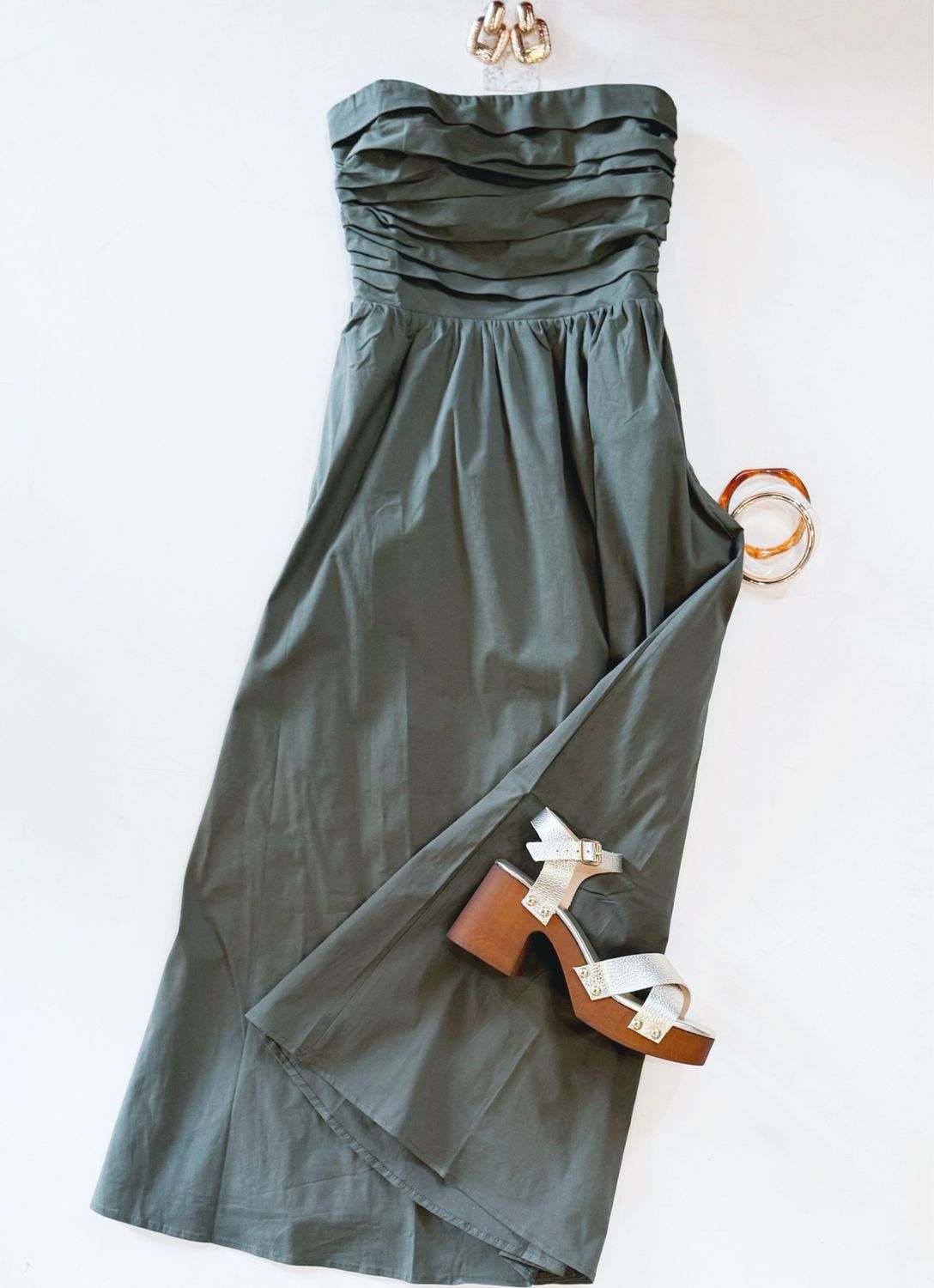 Martini Strapless Midi