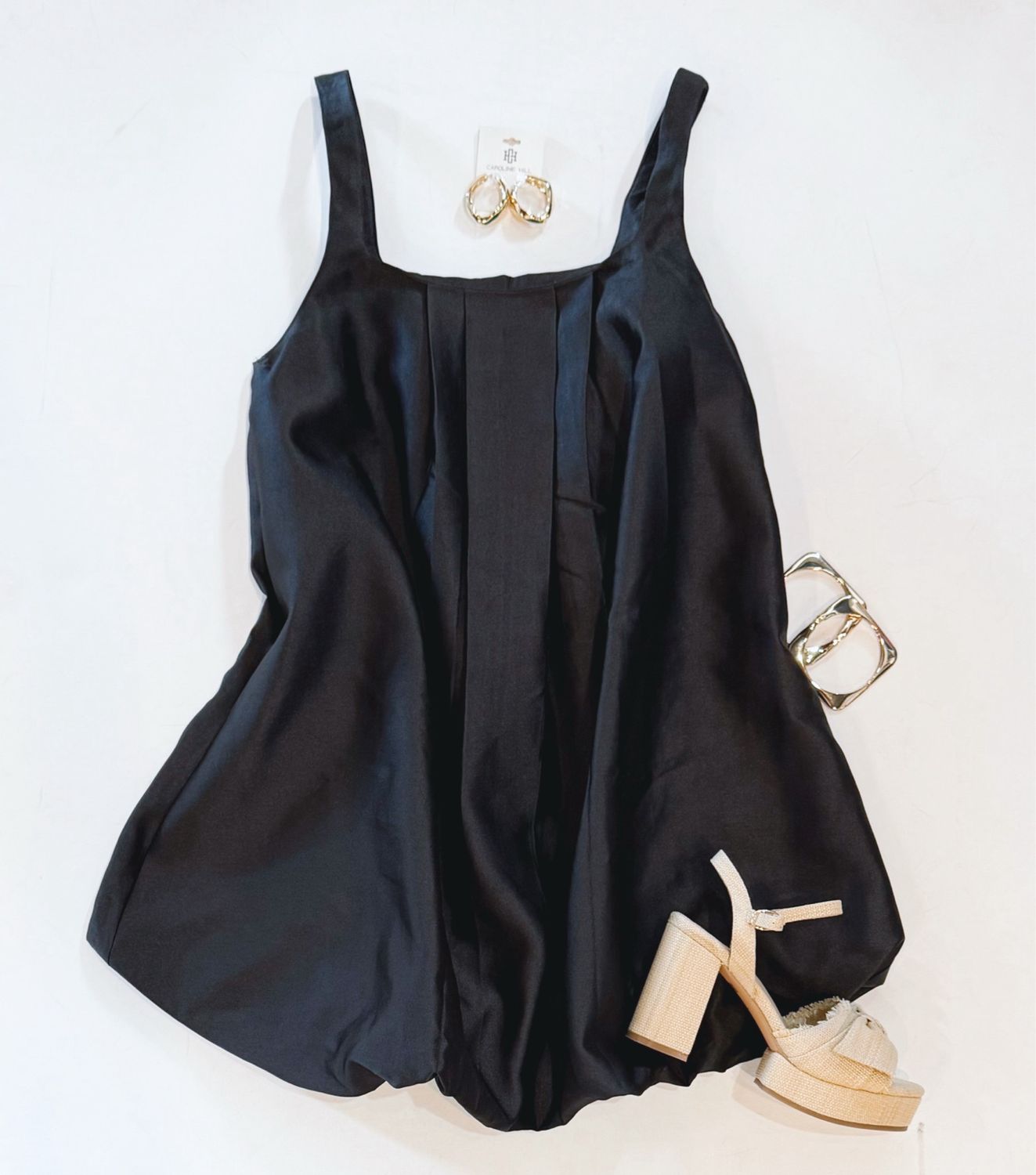 Taffeta Bubble Dress