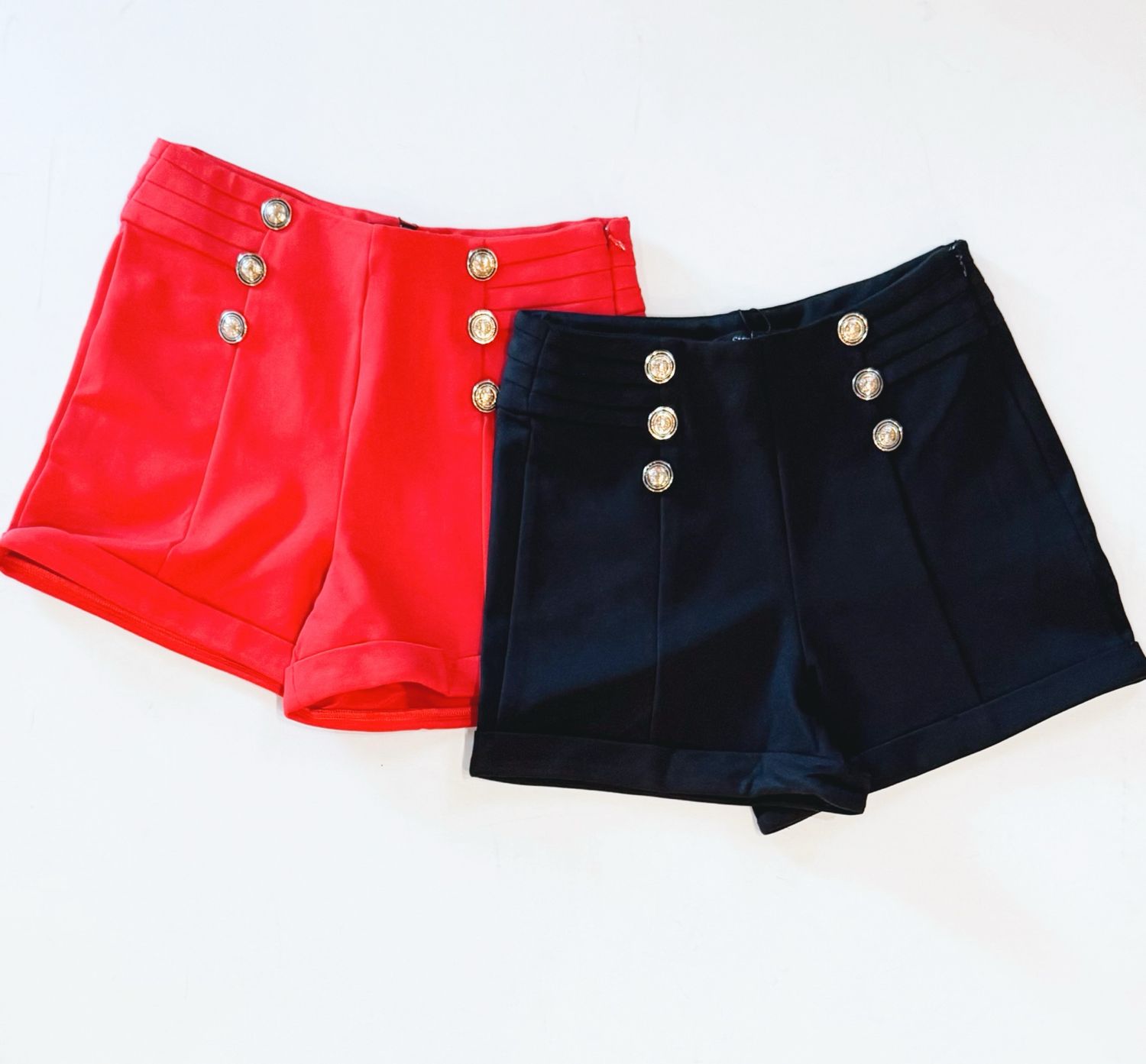 Tailored Sailor Short (Cherry)