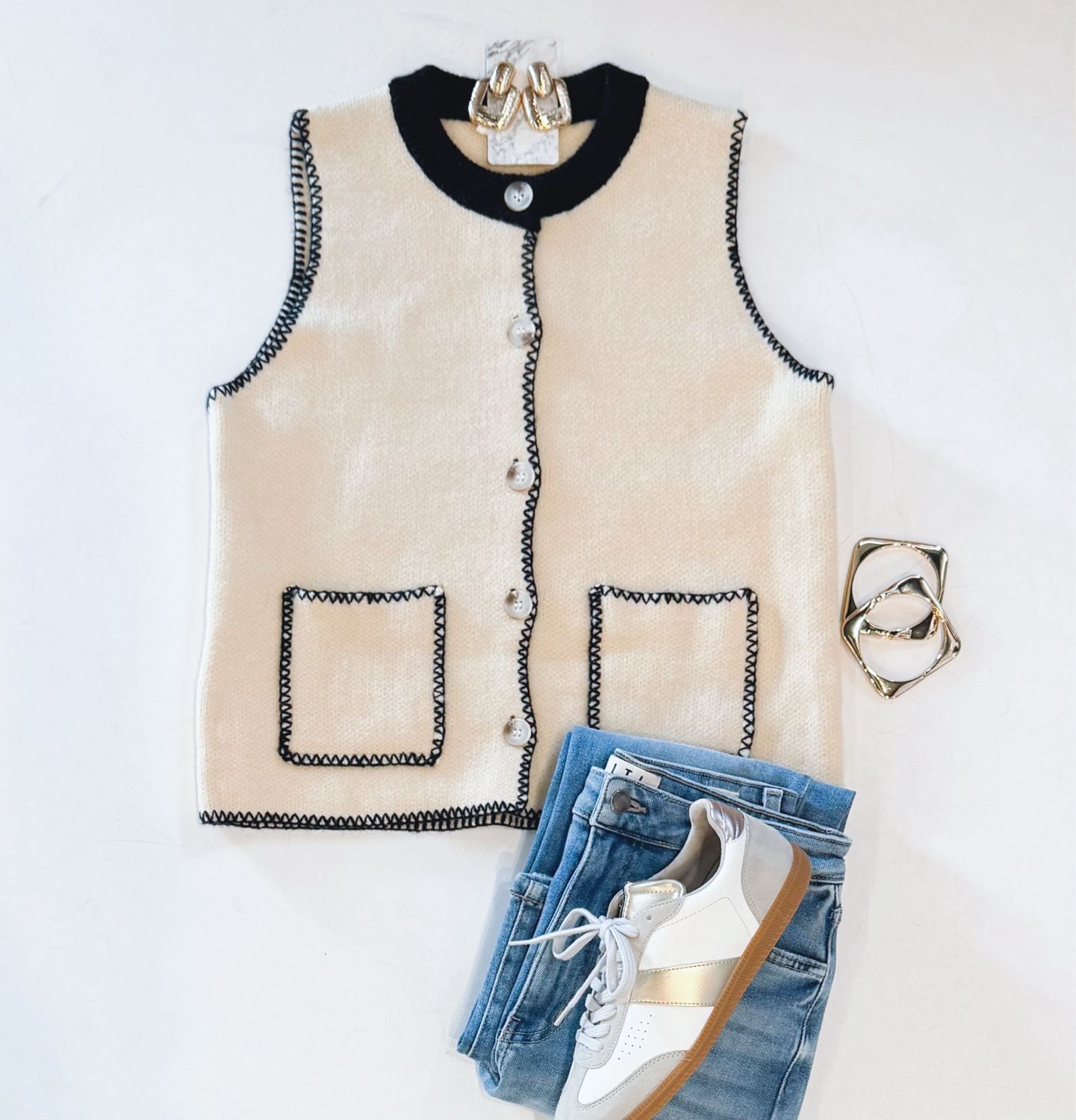 Smarty Pants Sleeveless Knit