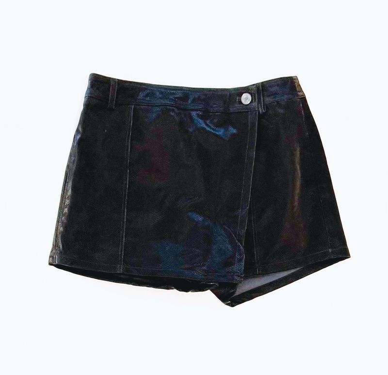 Must Have Faux Leather Skort