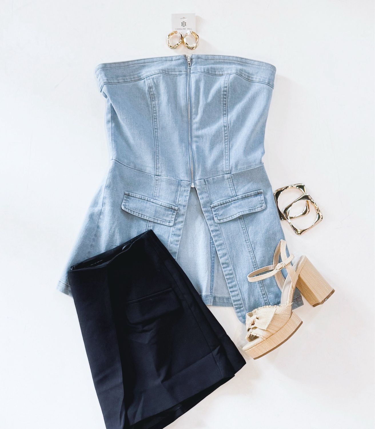 Going Places Denim Top