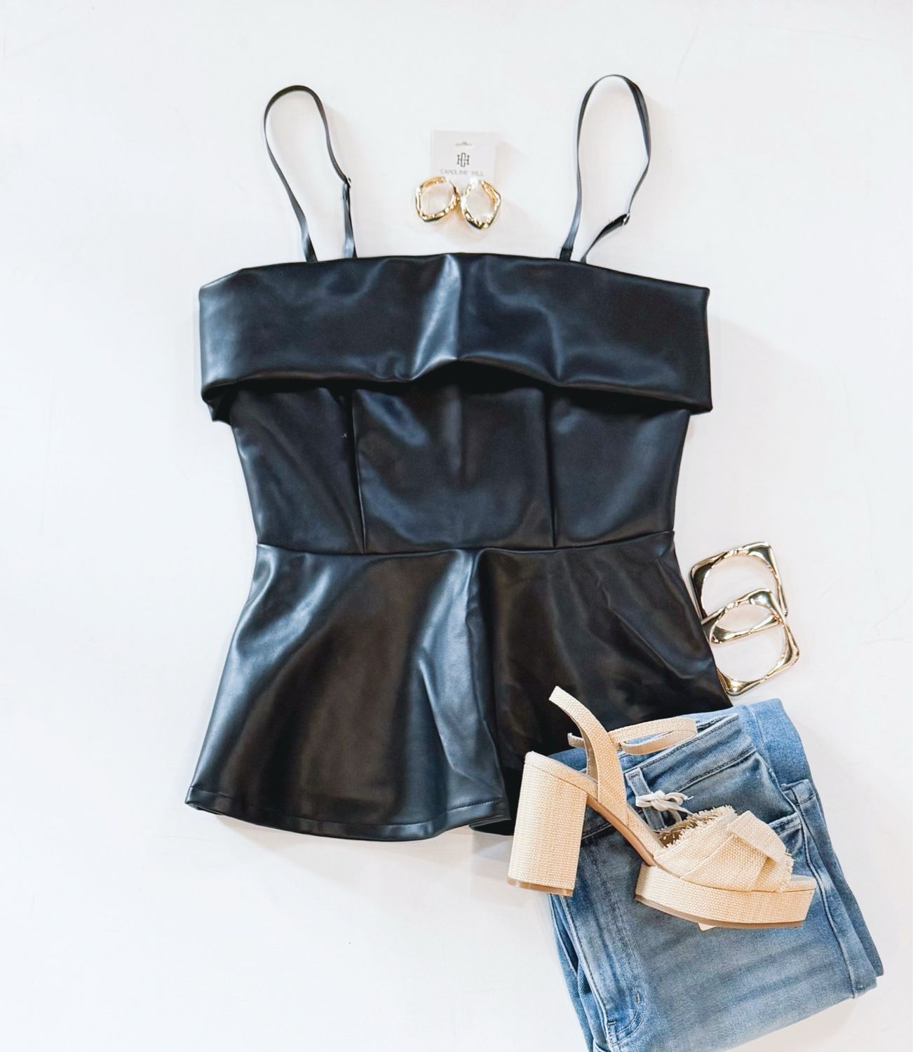 Night Cap Leather Tank