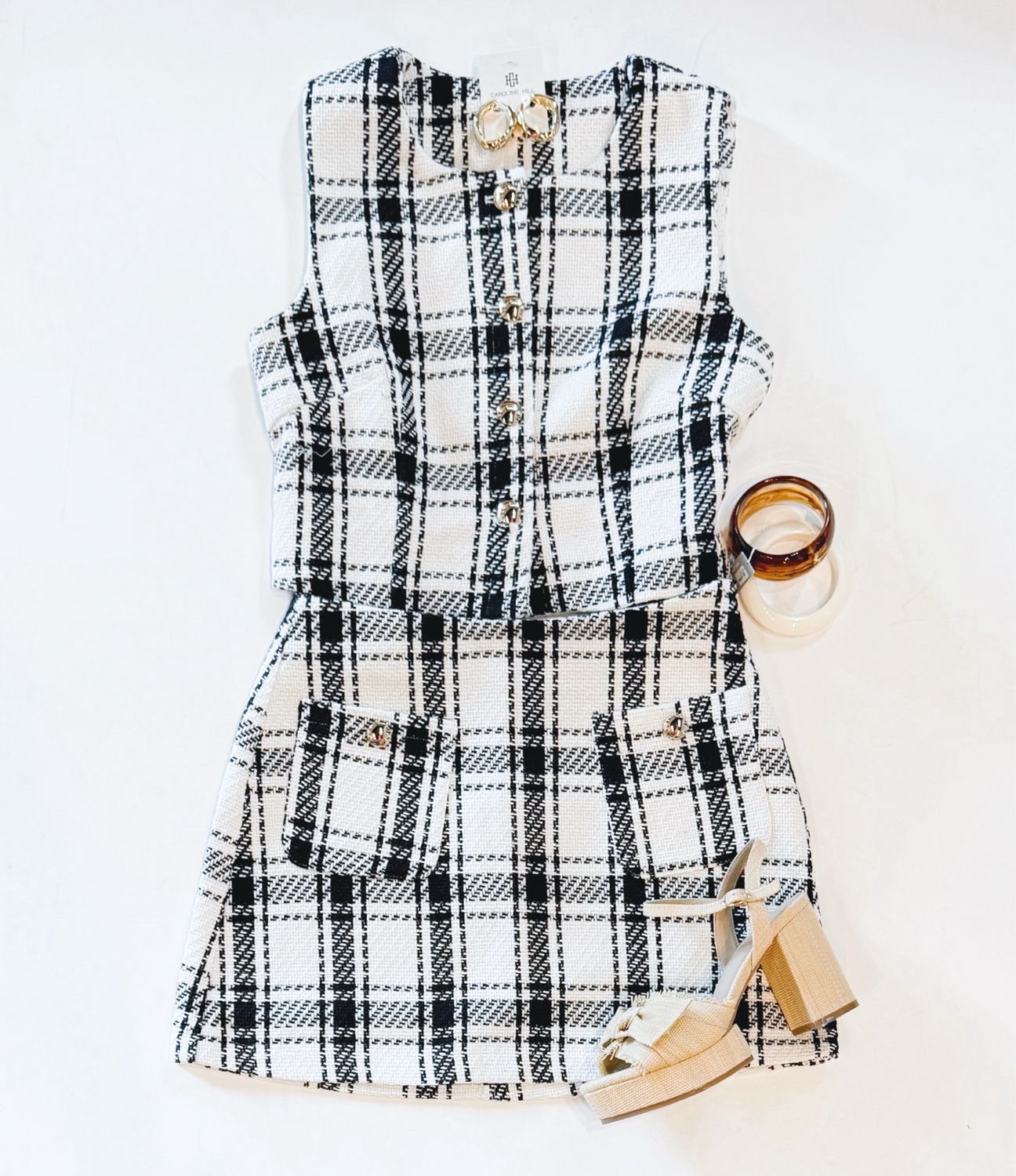 The Standard Tweed Skirt Set