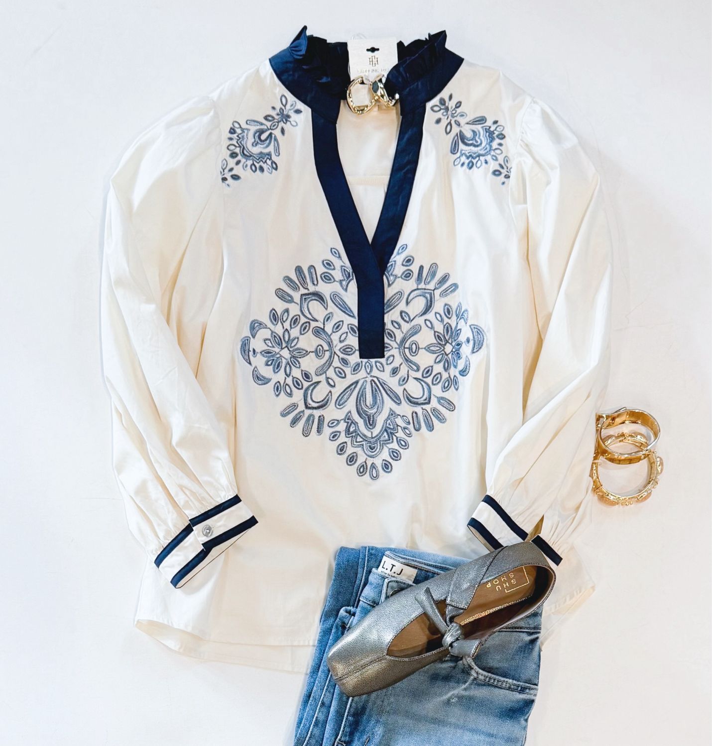 Montana Embroidered Top