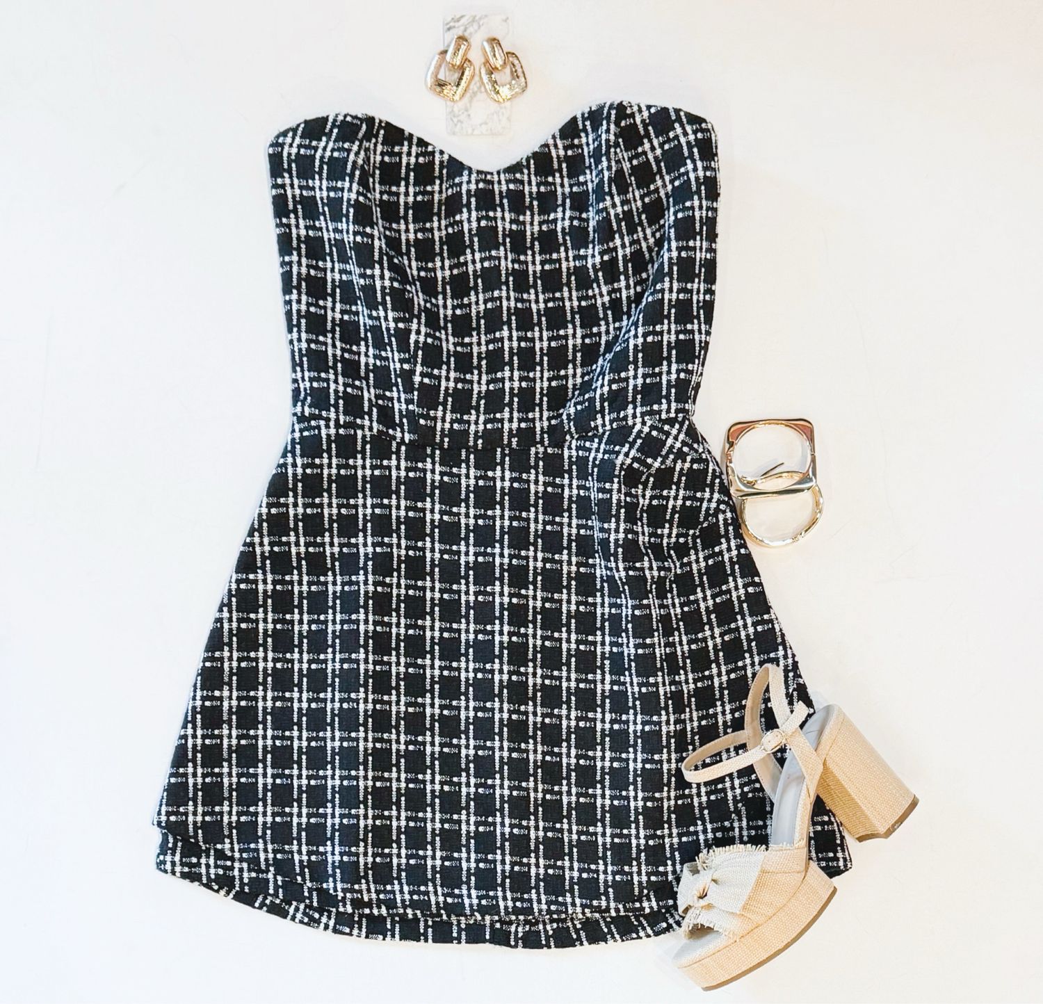 Pregame Tweed Dress