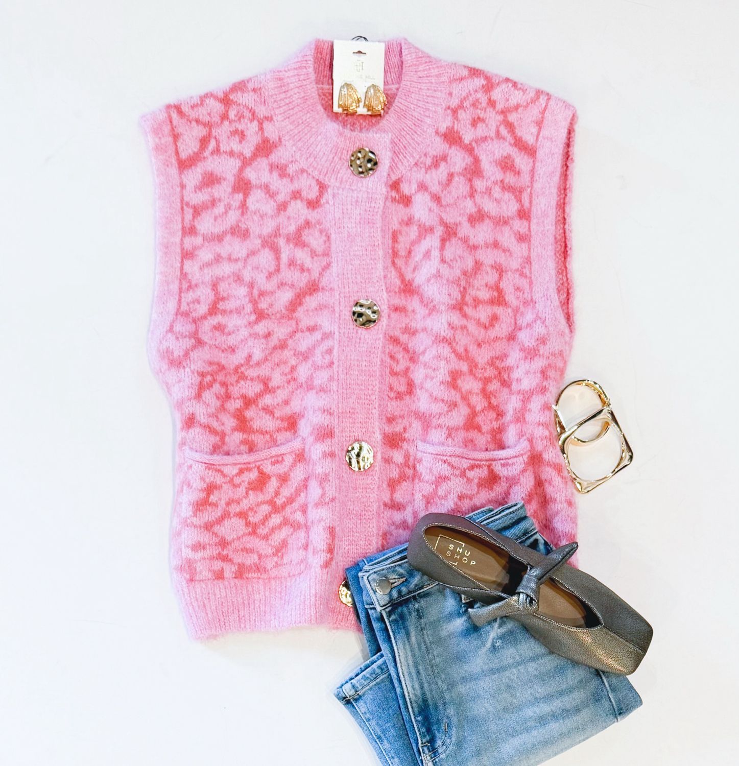 Party Animal Sleeveless Cardi