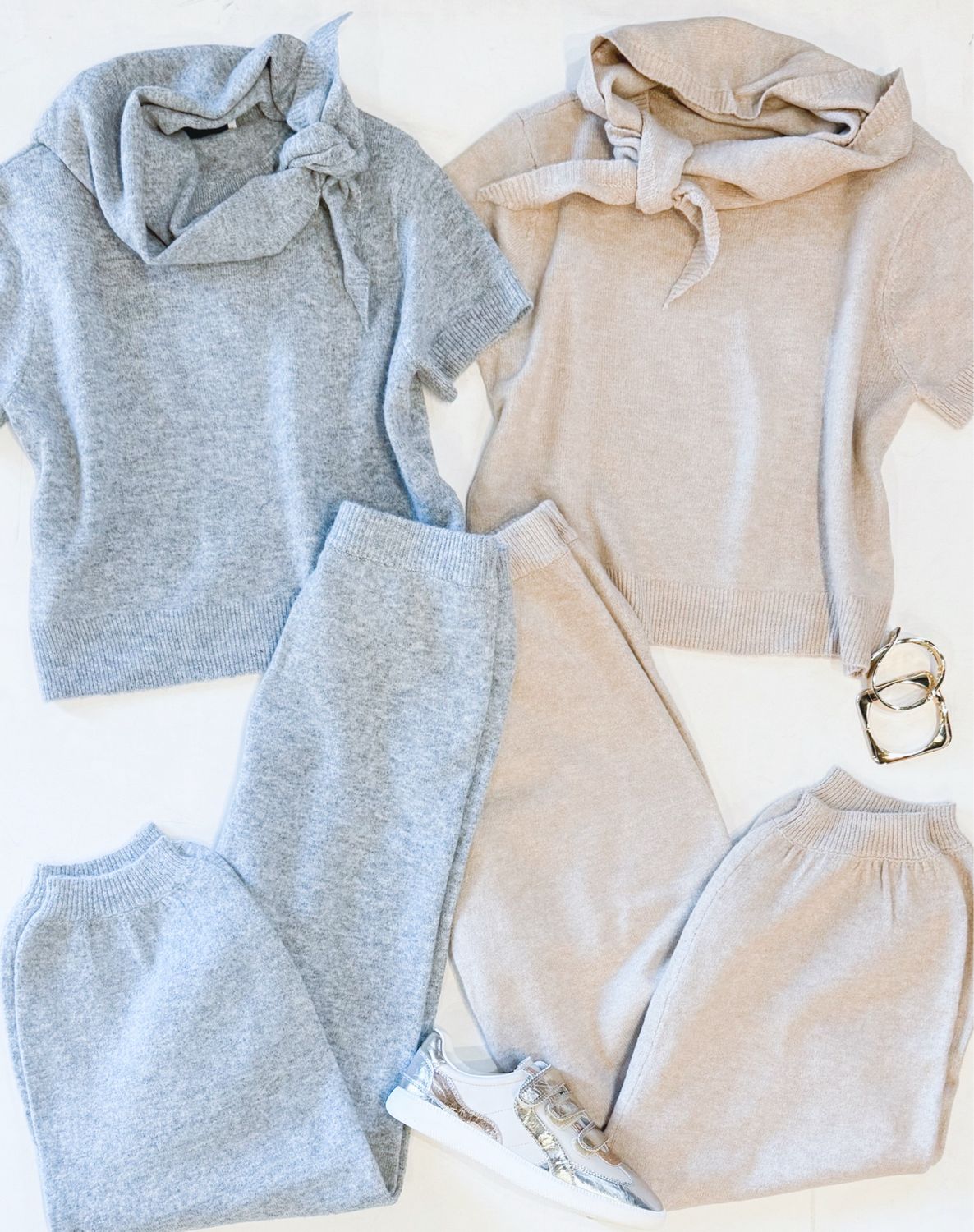 So Parisian Knit Set (Heather)