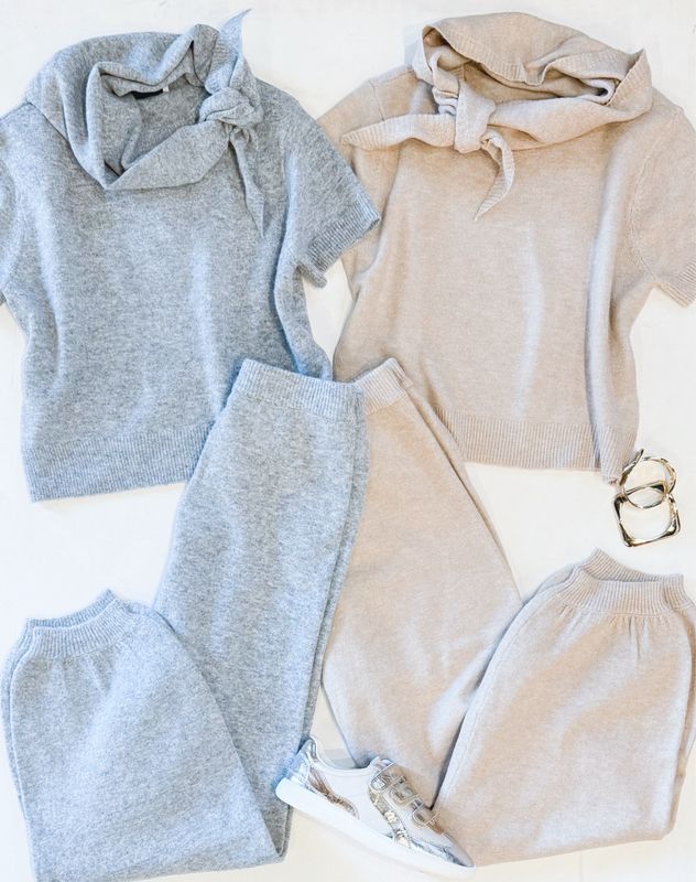 So Parisian Knit Set (Oatmeal)
