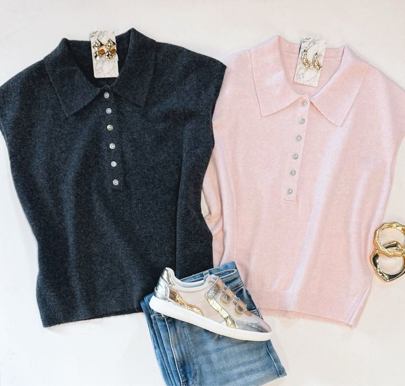 Softie Collar Knit (Baby Pink)